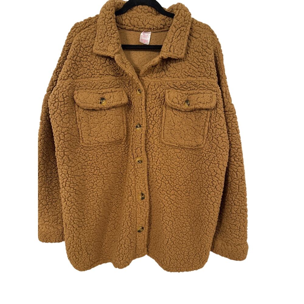 No Boundries Women’s 100% Polyester Shacket Size XXXL